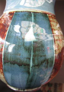 1970s British Art Pottery Aldermaston Pottery Vase. Possibly David Tipler