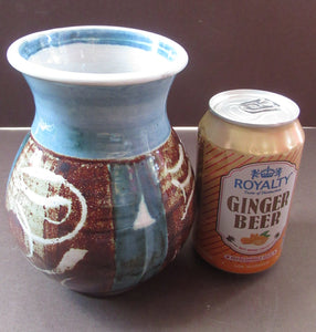 1970s British Art Pottery Aldermaston Pottery Vase. Possibly David Tipler