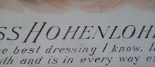 Load image into Gallery viewer, Antique Victorian Showcard Advert c 1890 Koko Hair Dressing Oils
