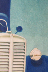 AMERICAN Original 1950s Truck Poster: FEDERAL TRUCKS. Featuring Glamour Girl in her Tennis Outfit