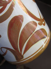 Load image into Gallery viewer, Aldermaston Pottery Vase with Abstract Lustre Design. Alan Caiger Smith Mark 
