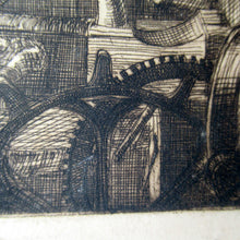 Load image into Gallery viewer, SCOTTISH ART. Vintage Etching by Leslie Gordon Kinnear (1901 - 1976). Entitled &quot;Fenwick&#39;s Smiddy&quot;
