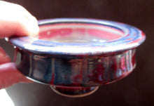 Load image into Gallery viewer, Pretty 1980s Aldermaston British Art Pottery Small Footed Bowl
