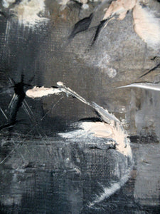 Régis de Bouvier de Cachard 1960s Abstract Oil Painting