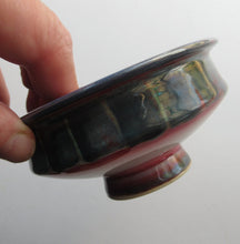 Load image into Gallery viewer, Pretty 1980s Aldermaston British Art Pottery Small Footed Bowl
