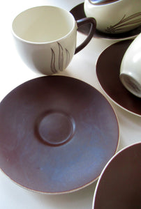 Extensive 1950s Carlton Watre Windswept Coffee Set