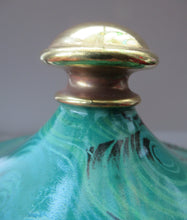 Load image into Gallery viewer, Large 1960s Portmeirion Malachite Storage Pot
