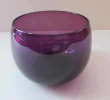 Load image into Gallery viewer, Fabulous 19th Century Amethyst or Purple Hand Blown Glass Finger Bowl c 1830

