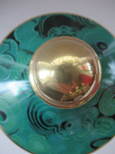 Load image into Gallery viewer, Large 1960s Portmeirion Malachite Storage Pot
