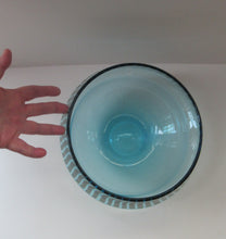 Load image into Gallery viewer, 1960s / 1970s Large Swedish Studio Glass Bowl. Designed by Ann Warff for Kosta Boda Studio

