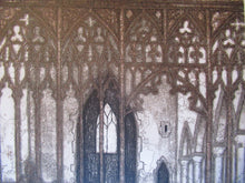 Load image into Gallery viewer, Valerie Thornton 1981 Etching Church Interior Barking Suffolk
