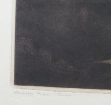 Load image into Gallery viewer, Alfred Richard Blundell (1883 - 1968). Stunning MEZZOTINT View of Cheddar Gorge
