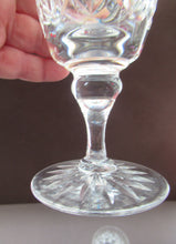 Load image into Gallery viewer, Pair of Vintage Edinburgh Crystal Glenshee White Wine Glasses 
