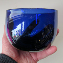 Load image into Gallery viewer, SINGLE 19th Century Antique Bristol Blue Fingers Bowl
