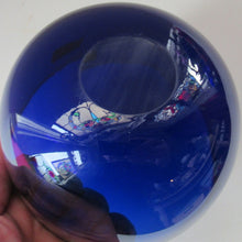Load image into Gallery viewer, SINGLE 19th Century Antique Bristol Blue Fingers Bowl
