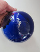 Load image into Gallery viewer, SINGLE 19th Century Antique Bristol Blue Fingers Bowl
