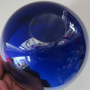 SINGLE 19th Century Antique Bristol Blue Fingers Bowl