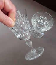 Load image into Gallery viewer, Pair of Vintage Edinburgh Crystal Glenshee White Wine Glasses 
