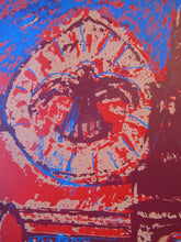 Load image into Gallery viewer, Paul Furneaux Demon on Calton Hill Screenprint Signed and Dated 1987
