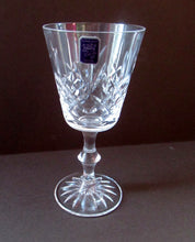 Load image into Gallery viewer, Boxed Set of Six Edinburgh Crystal Goblets. 1980s Lomond Pattern
