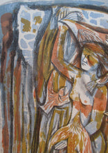 Load image into Gallery viewer, Edward Gage Colour Lithograph Queen of Birds 1950s
