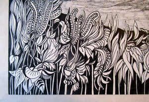 Scottish Art Peter Dworok Surreal Interior 1970s Drawing