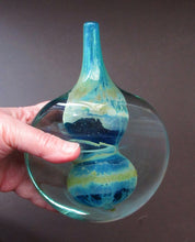 Load image into Gallery viewer, 1970s  Medina Lollipop Vase. 7 inches. Signed
