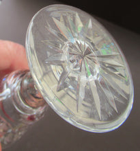 Load image into Gallery viewer, Set of Six Edinburgh Crystal Glenshee Sherry Glasses Vintage 1960s
