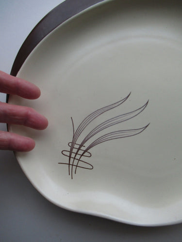 Carlton Ware Windswept Large Plate 1950s Australian Design