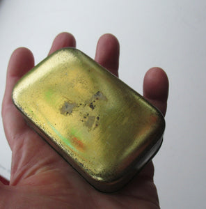 Three Vintage Advertising Tins: Players, Oxo and Cave's Golf Tape