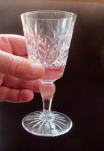 Load image into Gallery viewer, Set of Six Edinburgh Crystal Glenshee Sherry Glasses Vintage 1960s

