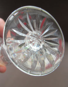 Eight Edinburgh Crystal Liqueur Glasses Glenshee 1960s