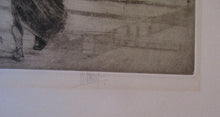 Load image into Gallery viewer, LISTED ARTIST: William Walcot (1874 - 1943). Large Etching entitled &quot;The Atrium to a House of a Patrician, Rome&quot;. Signed in Pencil
