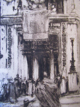 Load image into Gallery viewer, LISTED ARTIST: William Walcot (1874 - 1943). Large Etching entitled &quot;The Atrium to a House of a Patrician, Rome&quot;. Signed in Pencil
