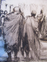 Load image into Gallery viewer, LISTED ARTIST: William Walcot (1874 - 1943). Large Etching entitled &quot;The Atrium to a House of a Patrician, Rome&quot;. Signed in Pencil
