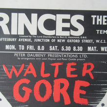 Load image into Gallery viewer, 1950s Princes Theatre Ballet Poster for the Walter Gore Ballet
