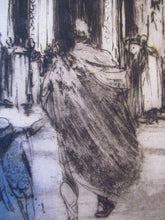 Load image into Gallery viewer, LISTED ARTIST: William Walcot (1874 - 1943). Large Etching entitled &quot;The Atrium to a House of a Patrician, Rome&quot;. Signed in Pencil

