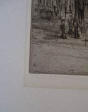 Load image into Gallery viewer, LISTED ARTIST: William Walcot (1874 - 1943). Large Etching entitled &quot;The Atrium to a House of a Patrician, Rome&quot;. Signed in Pencil
