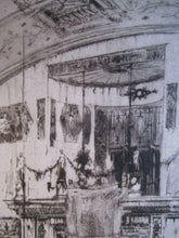Load image into Gallery viewer, LISTED ARTIST: William Walcot (1874 - 1943). Large Etching entitled &quot;The Atrium to a House of a Patrician, Rome&quot;. Signed in Pencil
