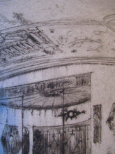Load image into Gallery viewer, LISTED ARTIST: William Walcot (1874 - 1943). Large Etching entitled &quot;The Atrium to a House of a Patrician, Rome&quot;. Signed in Pencil
