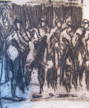 Load image into Gallery viewer, LISTED ARTIST: William Walcot (1874 - 1943). Large Etching entitled &quot;The Atrium to a House of a Patrician, Rome&quot;. Signed in Pencil
