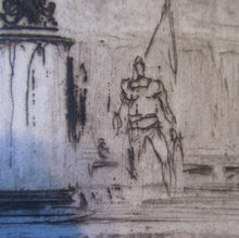Load image into Gallery viewer, LISTED ARTIST: William Walcot (1874 - 1943). Large Etching entitled &quot;The Atrium to a House of a Patrician, Rome&quot;. Signed in Pencil
