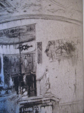 Load image into Gallery viewer, LISTED ARTIST: William Walcot (1874 - 1943). Large Etching entitled &quot;The Atrium to a House of a Patrician, Rome&quot;. Signed in Pencil
