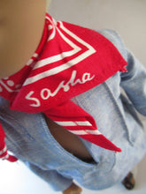 Load image into Gallery viewer, Vintage 1970s Sasha Doll Gregor in Denim Outfit. Original Tag
