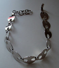 Load image into Gallery viewer, Vintage Italian Silver Choker Links Necklace
