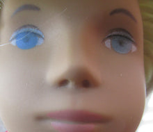 Load image into Gallery viewer, Vintage 1970s Sasha Doll Gregor in Denim Outfit. Original Tag
