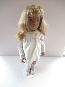 Vintage Sasha Doll Auburn Honey Blonder Hair Original Silk Dress. No. 101 Trendon 