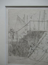 Load image into Gallery viewer, Eileen Soper Original Drypoint Etching Follow My Leader Pencil Signed
