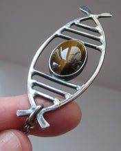 Load image into Gallery viewer, 1970s Scottish Silver Pendant Necklace

