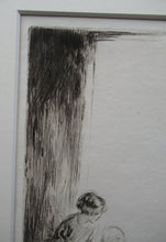 Load image into Gallery viewer, Eileen Soper Drypoint Etching The Stray Cat Signed in Pencil
